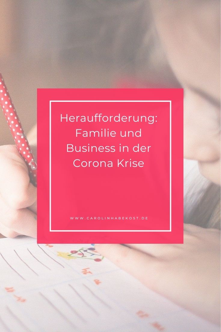 Corona Krise Familie